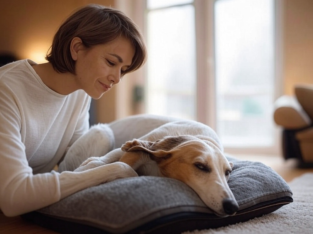 Orthopedic Memory Foam Dog Beds for Large Dogs: Why Sighthounds Need Extra Sleep Support